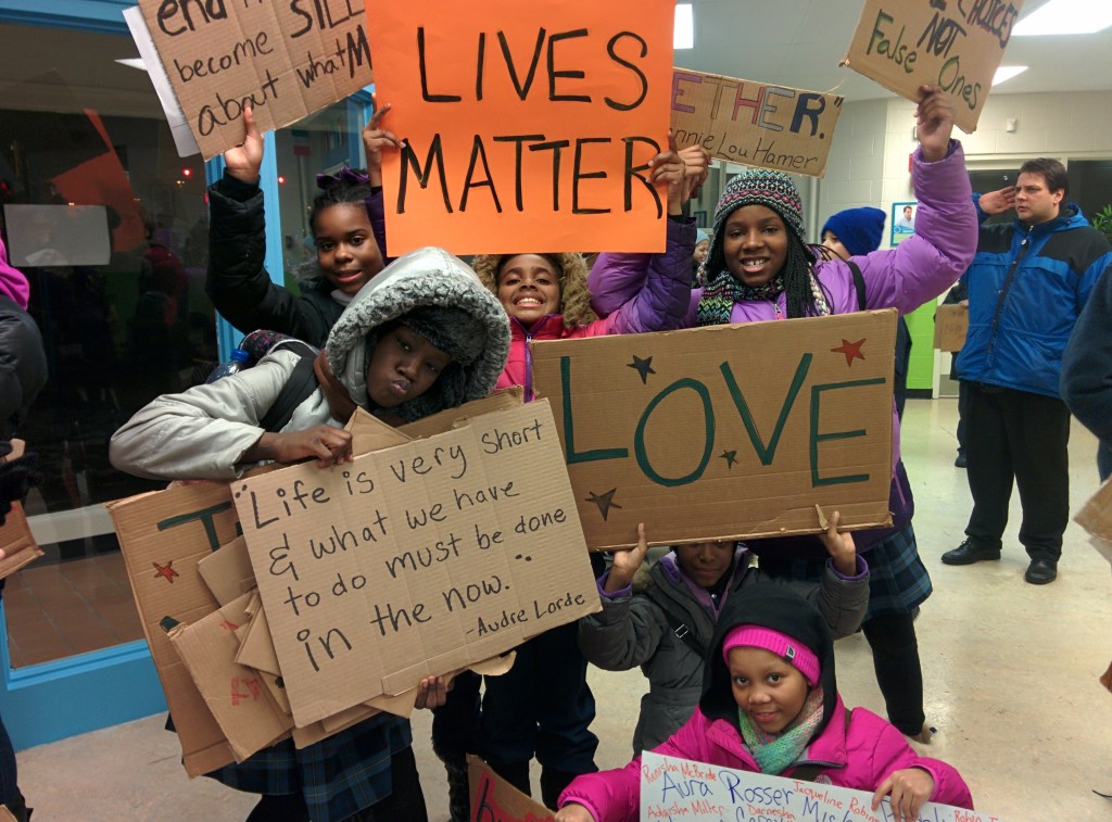 Young leaders from the Village Leadership Academy. (Photo: Kelly Hayes)